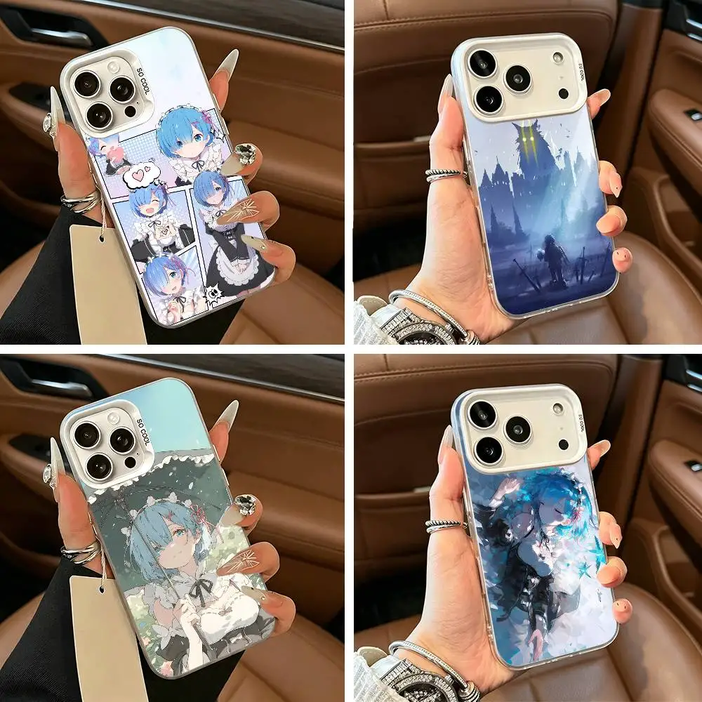 Zero- Starting Life in Another World-Rem Phone Case For iPhone 11 12 13 14 15 16Pro Max Plus white silver Phone Cover
Zero- Starting Life in Another World-Rem Phone Case For iPhone 11 12 13 14 15 16Pro Max Plus white silver Phone Cover