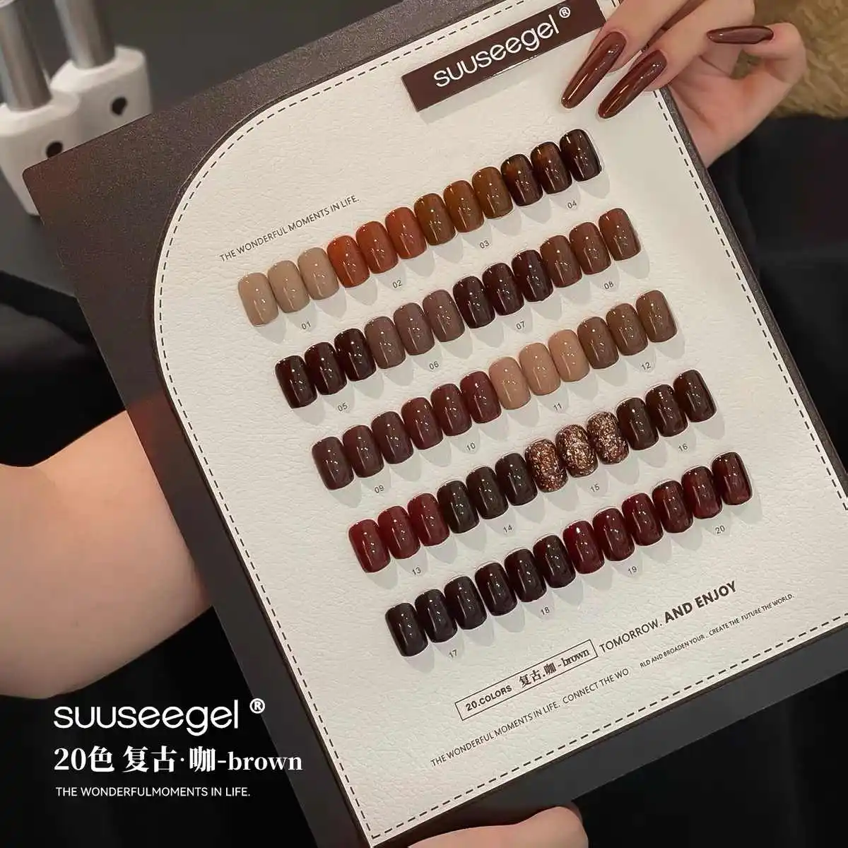 SUUSEEGEL 20 Colors Solid Color Nail Gel Set 2025 New Hot Sale Fashion HEMA-Free TPO-Free Non-toxic UV Gel Nail Salon Wholesale
SUUSEEGEL 20 Colors Solid Color Nail Gel Set 2025 New Hot Sale Fashion HEMA-Free TPO-Free Non-toxic UV Gel Nail Salon Wholesale