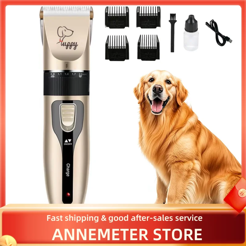 Dog Clippers Grooming Kit Rechargeable Cordless Dogs Cats Horses Trimmer Grooming clippers Quiet Pet Grooming Kit
Dog Clippers Grooming Kit Rechargeable Cordless Dogs Cats Horses Trimmer Grooming clippers Quiet Pet Grooming Kit