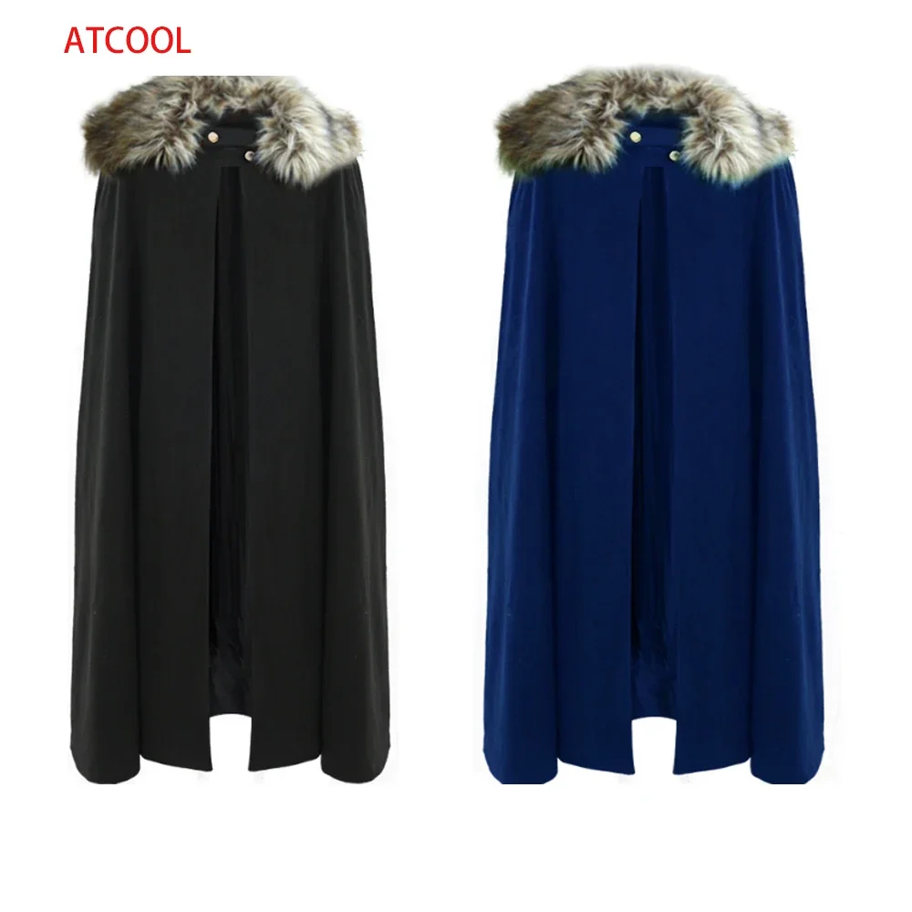 Мужской средневековый костюм, плащ, зимний меховой воротник викингов, пиратская накидка для косплея, женский костюм на Хэллоуин в готическом стиле в стиле стимпанк
Мужской средневековый костюм, плащ, зимний меховой воротник викингов, пиратская накидка для косплея, женский костюм на Хэллоуин в готическом стиле в стиле стимпанк