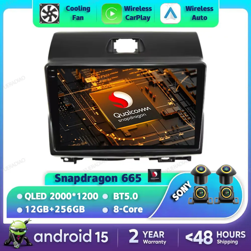 Автомобильный радиоприемник Android 15 для KIA Ray 2011-2017 Мультимедийный видеоплеер Carplay Auto GPS NAVI 4G WIFI Головное устройство 2K Экран QLED 2DIN
Автомобильный радиоприемник Android 15 для KIA Ray 2011-2017 Мультимедийный видеоплеер Carplay Auto GPS NAVI 4G WIFI Головное устройство 2K Экран QLED 2DIN