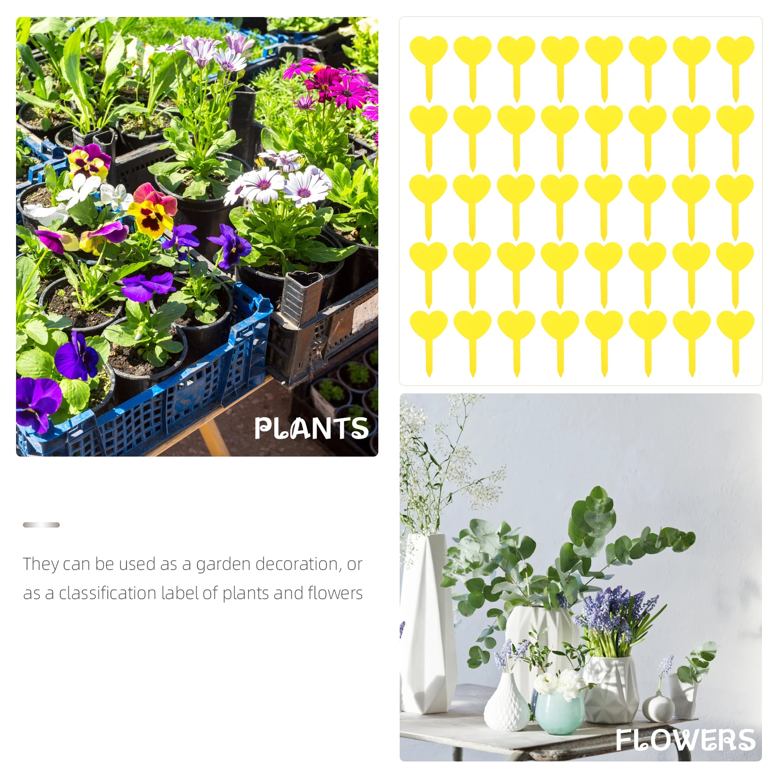100pcs Shaped Gardening Garden Markers Labels Durable Plant Tags Classification Signs for Lawn Easy Insert Green
100pcs Shaped Gardening Garden Markers Labels Durable Plant Tags Classification Signs for Lawn Easy Insert Green