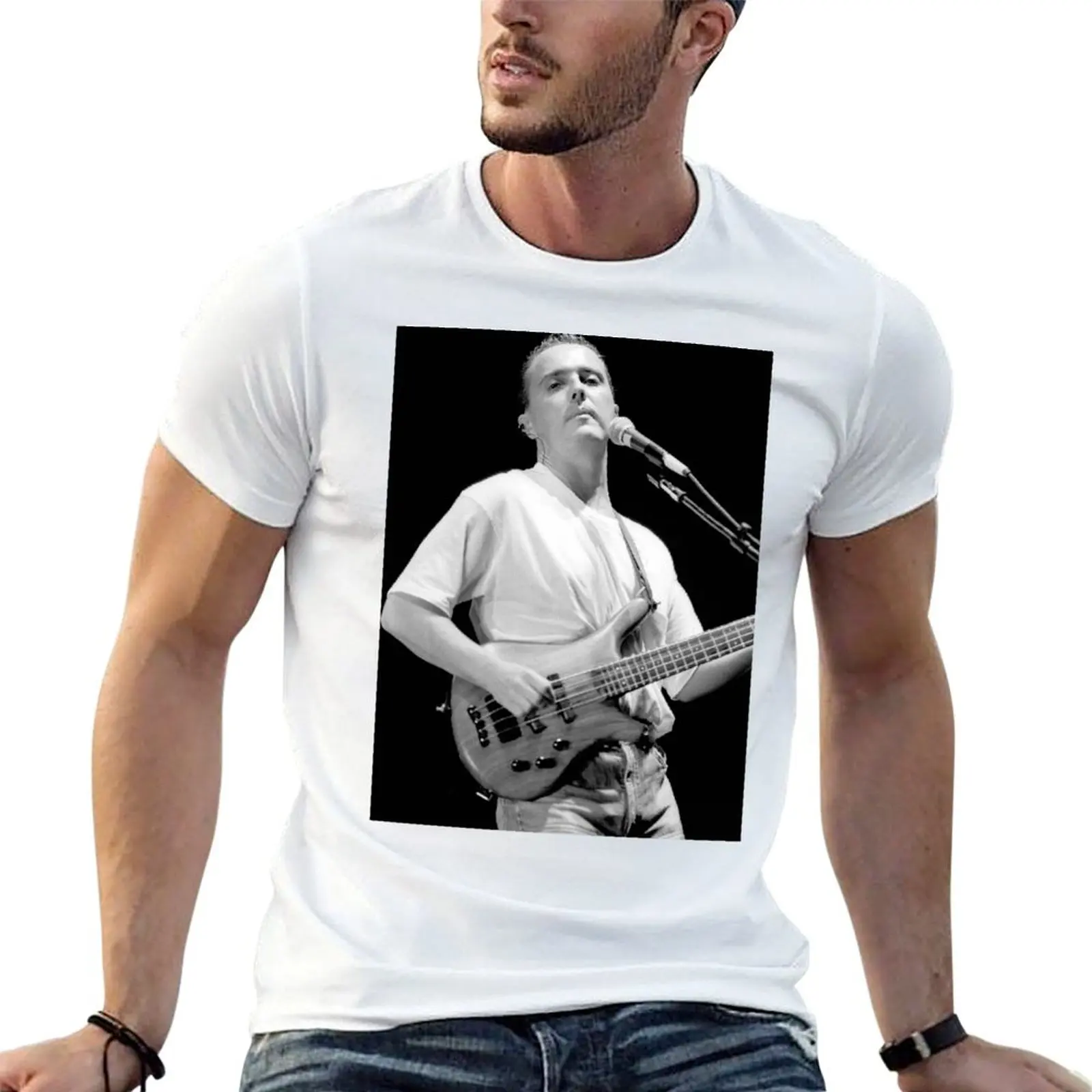 Curt Smith - BW Photograph T-Shirt mens graphic t shirts man t shirt cotton high quality t shirts for man pack cotton T-shirt
Curt Smith - BW Photograph T-Shirt mens graphic t shirts man t shirt cotton high quality t shirts for man pack cotton T-shirt