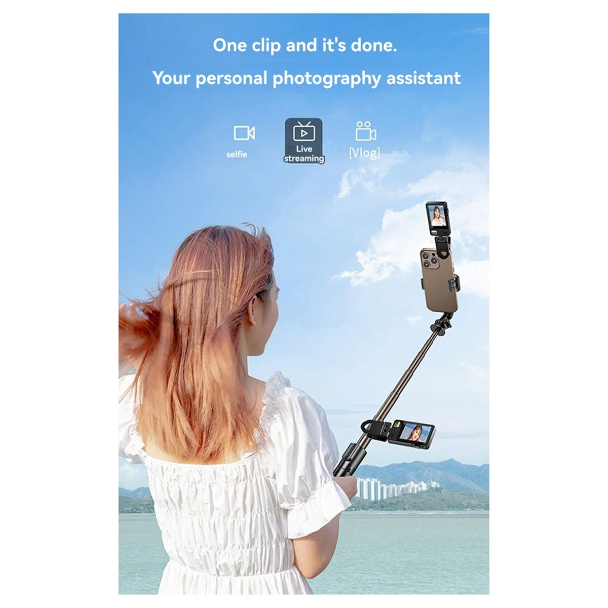 Новый 3C-2,4-дюймовый HD-телефон, экран монитора для селфи, Bluetooth, удаленная задняя камера, мононорог для селфи, видеоблог, прямая трансляция
Новый 3C-2,4-дюймовый HD-телефон, экран монитора для селфи, Bluetooth, удаленная задняя камера, мононорог для селфи, видеоблог, прямая трансляция