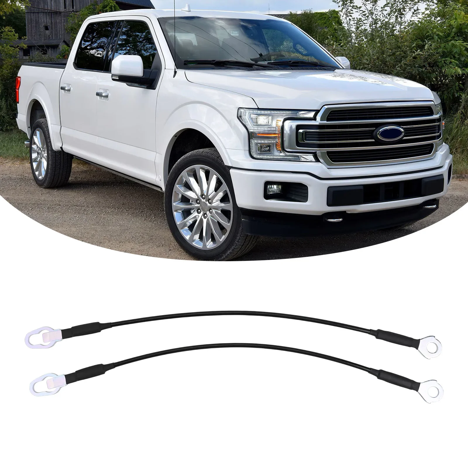 2pcs OEM E3TZ9943052B E3TZ9943053B E8TZ9943052A Tailgate Tail Gate Rear Support Cable Strap For Ford For F150 F250 F350 83-96
2pcs OEM E3TZ9943052B E3TZ9943053B E8TZ9943052A Tailgate Tail Gate Rear Support Cable Strap For Ford For F150 F250 F350 83-96