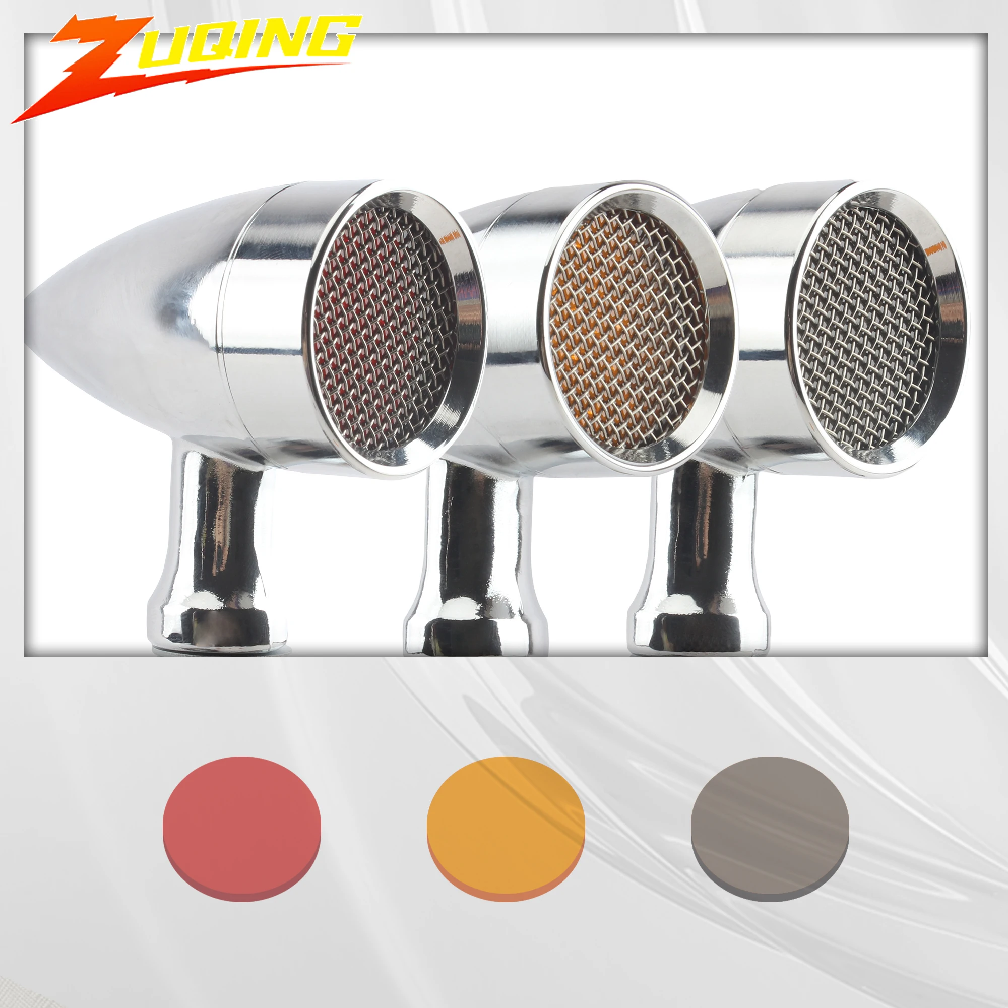 Universal Motorcycle Turn Signals Aluminum Alloy LED Flashing Light For Harley Honda Yamaha Suzuki BMW KTM Motocross Accessories 
Universal Motorcycle Turn Signals Aluminum Alloy LED Flashing Light For Harley Honda Yamaha Suzuki BMW KTM Motocross Accessories