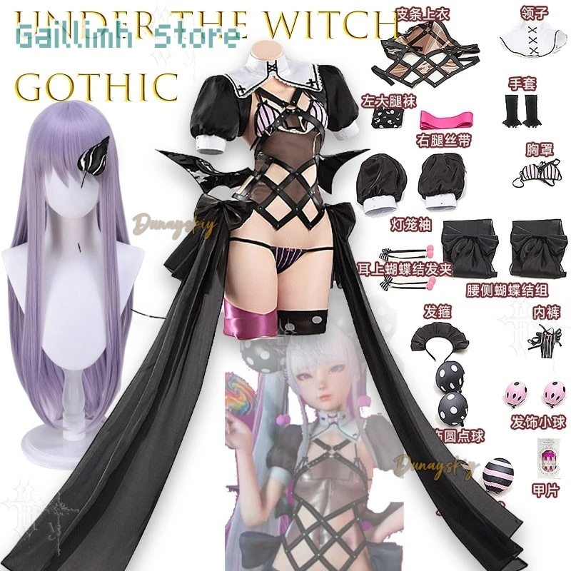 Under The Witch Gothic Private Cosplay Costume Anime Game Character Outfit Deborah's Room Sexy Lovely Uniform Halloween Party
Under The Witch Gothic Private Cosplay Costume Anime Game Character Outfit Deborah's Room Sexy Lovely Uniform Halloween Party