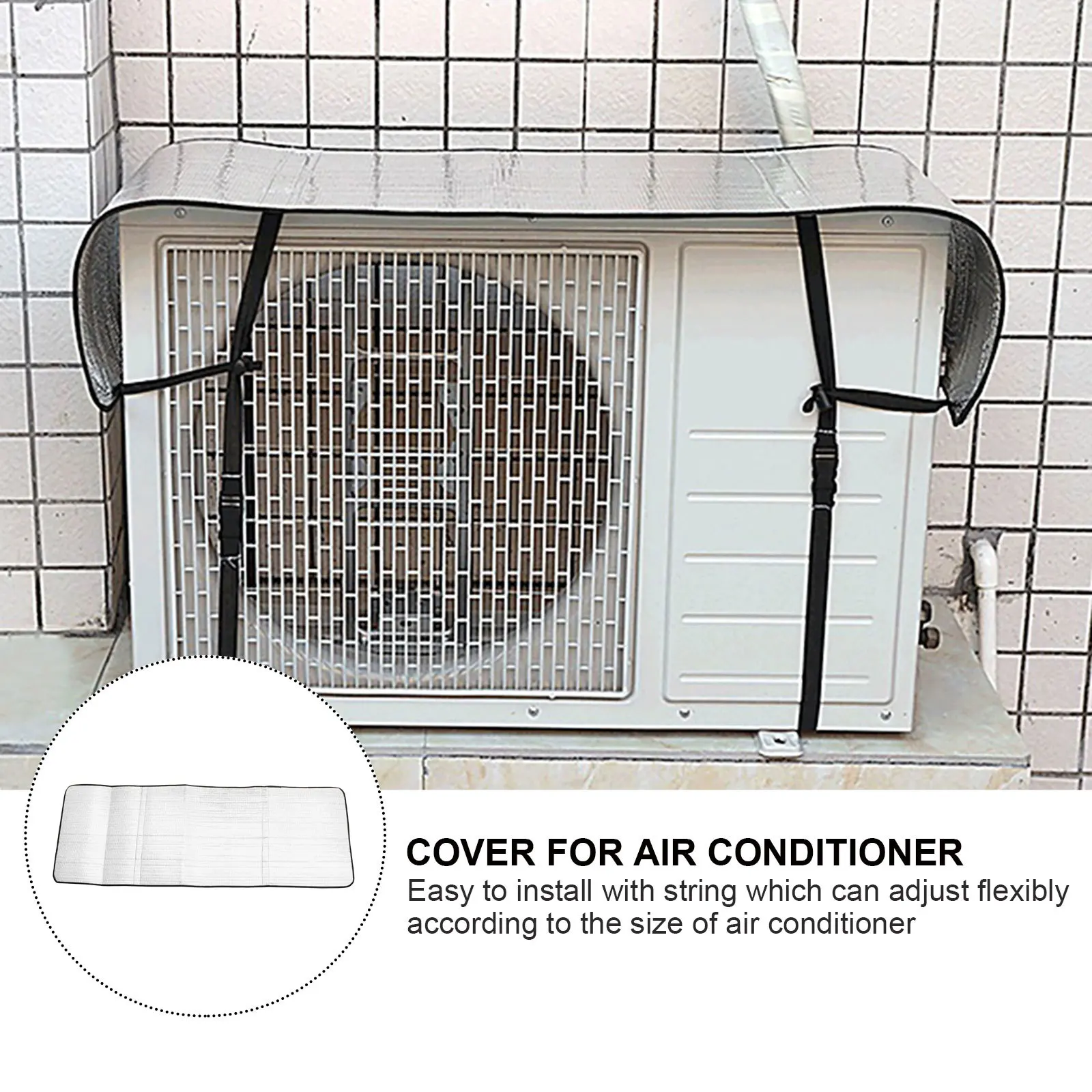 Air Conditioner Cover with Sun Shade Protection Outdoor Ac Cover Dust Rain Uv Shield Strong Fabric Easy Install Adjustable
Air Conditioner Cover with Sun Shade Protection Outdoor Ac Cover Dust Rain Uv Shield Strong Fabric Easy Install Adjustable