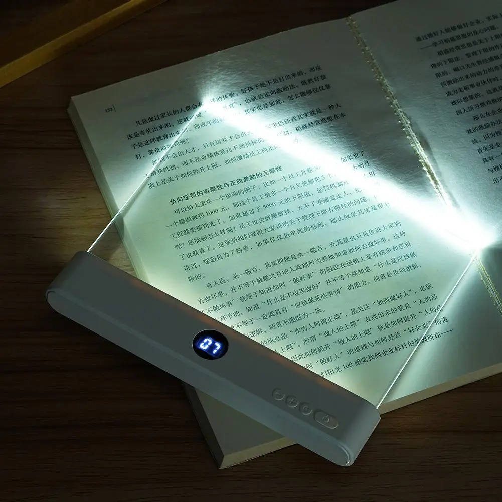Светодиодная лампа для чтения в темноте, плоская панель-светильник для книг, идеально подходит для любителей чтения, световая панель-лампа для чтения в постели.
Светодиодная лампа для чтения в темноте, плоская панель-светильник для книг, идеально подходит для любителей чтения, световая панель-лампа для чтения в постели.