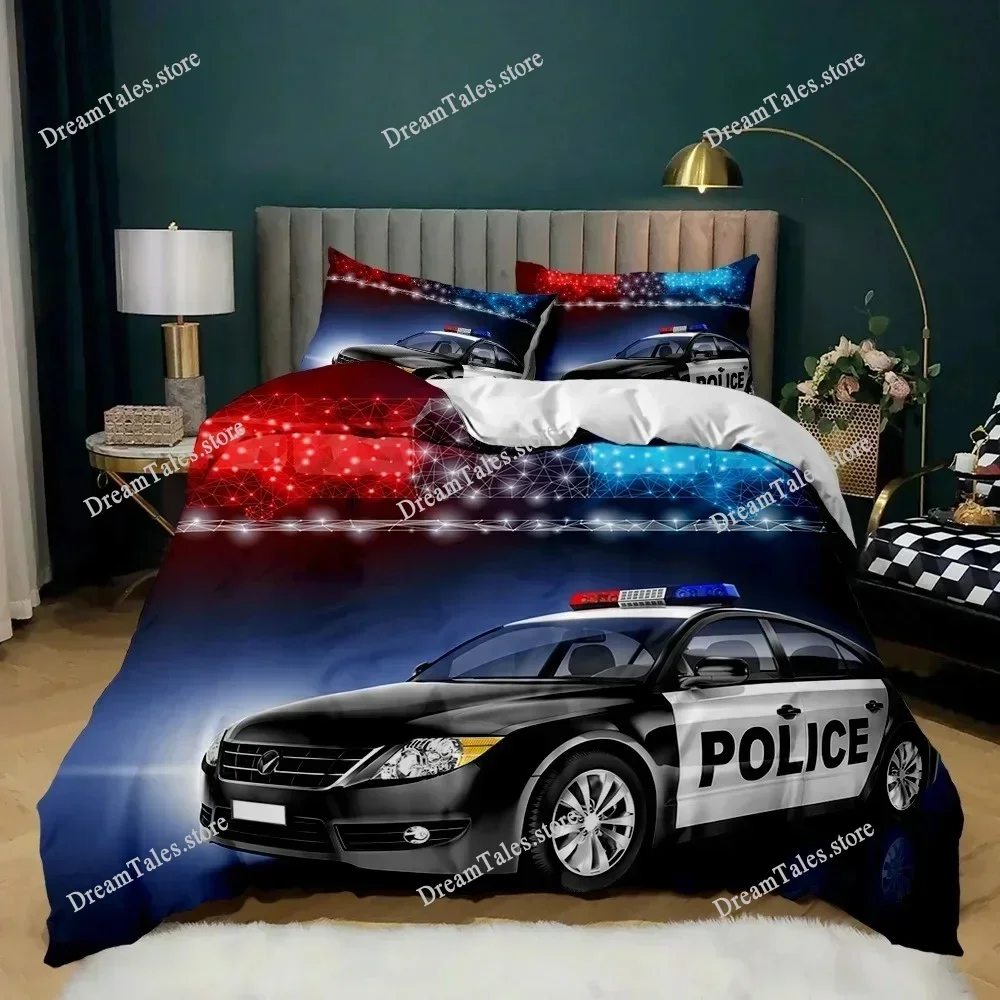 Duvet Cover Police Car Black Policeman Car Twin Bedding Set Cartoon Vehicle Comforter Cover Red Cop Lights Polyester Quilt Cover
Duvet Cover Police Car Black Policeman Car Twin Bedding Set Cartoon Vehicle Comforter Cover Red Cop Lights Polyester Quilt Cover