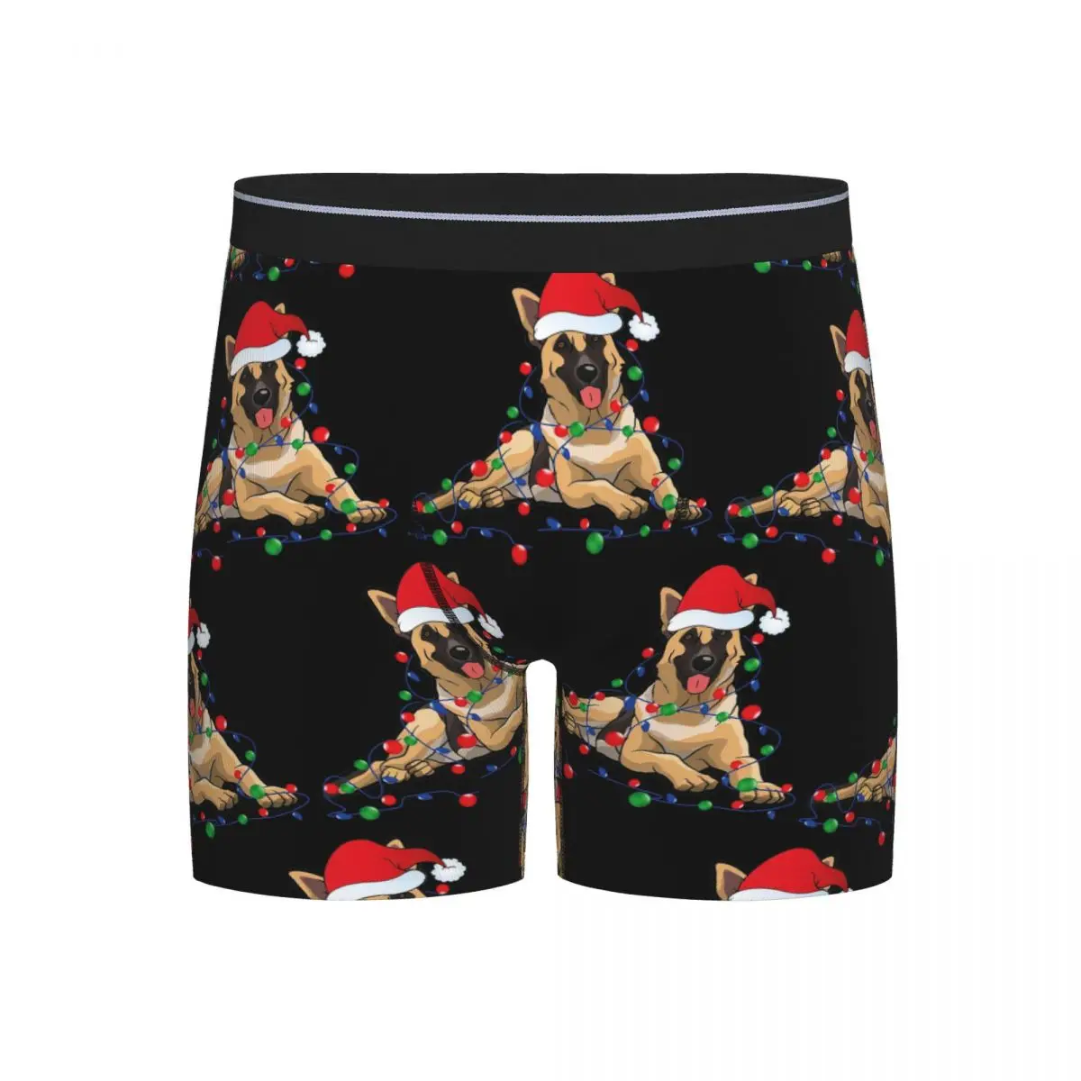 Длинные трусы-боксеры, шорты, рождественские огни, немецкая овчарка с трусиками Санта-Клауса, мужское вентилируемое нижнее белье для Homme, мужской подарок
Длинные трусы-боксеры, шорты, рождественские огни, немецкая овчарка с трусиками Санта-Клауса, мужское вентилируемое нижнее белье для Homme, мужской подарок