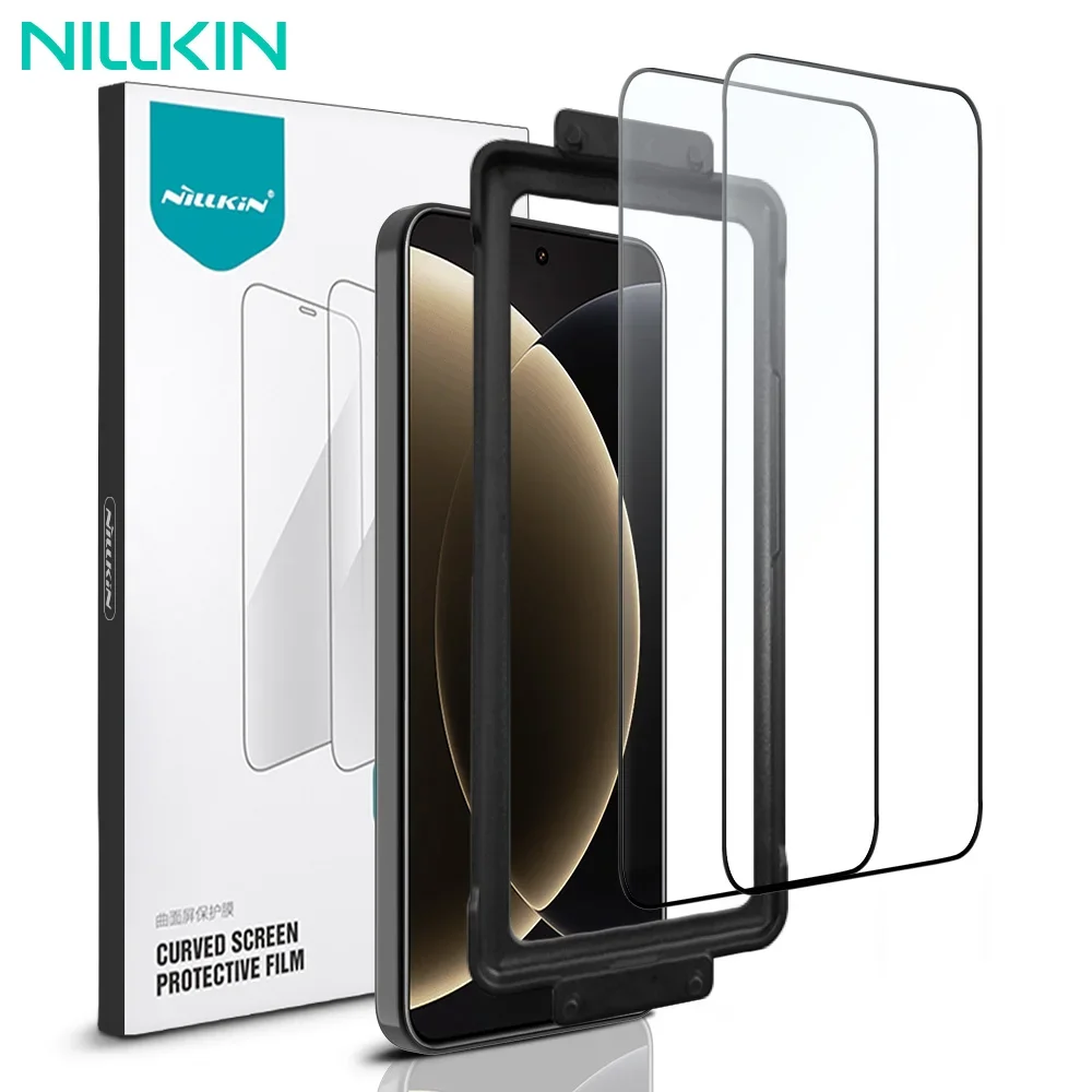 NILLKIN 2Pcs Full Glue Screen Protector For Xiaomi 15 Ultra Impact Resistant Full Cover Soft Film With Tool For Xiao Mi 15 Ultra
NILLKIN 2Pcs Full Glue Screen Protector For Xiaomi 15 Ultra Impact Resistant Full Cover Soft Film With Tool For Xiao Mi 15 Ultra