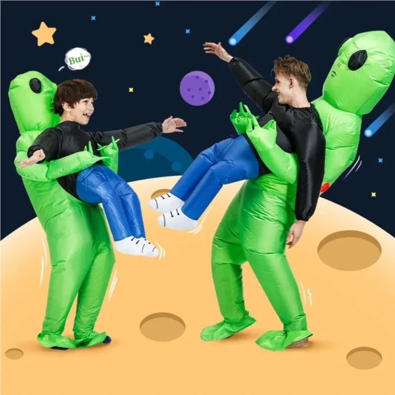 Kids Alien Inflatable Costume Boys Girl Halloween Party Cosplay for Men Women Adult Funny Christmas Suit Dress Anime Fancy
Kids Alien Inflatable Costume Boys Girl Halloween Party Cosplay for Men Women Adult Funny Christmas Suit Dress Anime Fancy