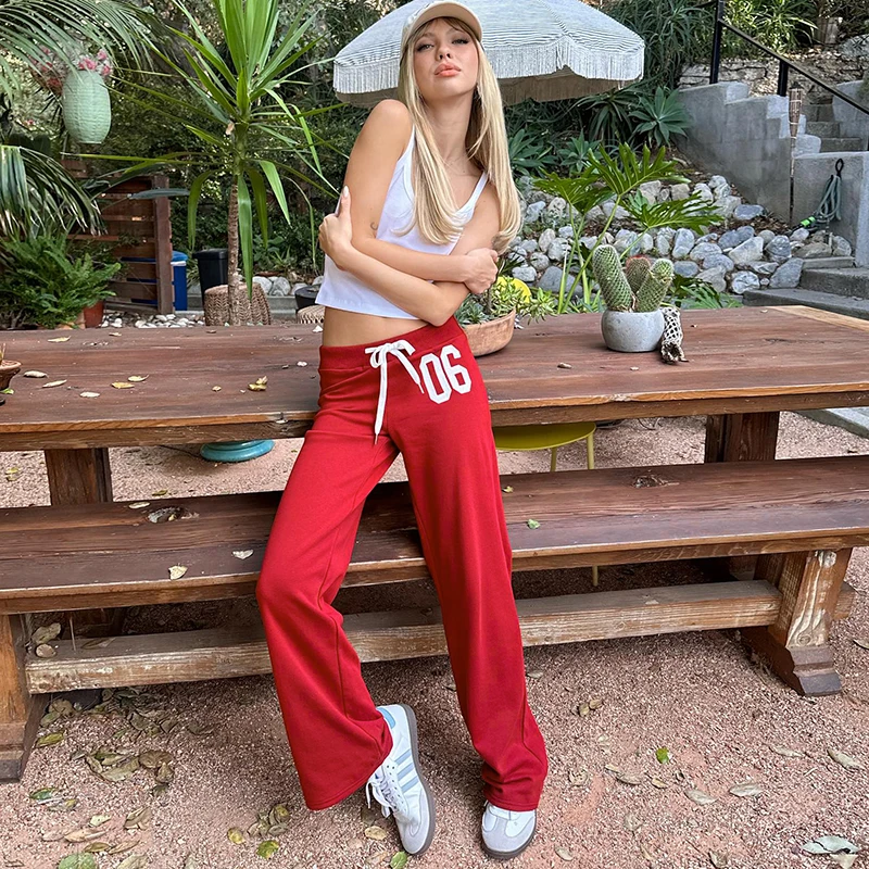 CUTENOVA American Fashion Sweat Pants White Digital Offset Print Casual Loose Drawstring Trousers 2024 New Fashion Street Y2K
CUTENOVA American Fashion Sweat Pants White Digital Offset Print Casual Loose Drawstring Trousers 2024 New Fashion Street Y2K