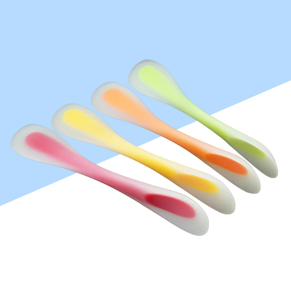 4Pcs Silicone Double Head Cake Pastry Spatula Translucent Butter Mixer Cream Scraper Baking Tool Efficient Cooking 
4Pcs Silicone Double Head Cake Pastry Spatula Translucent Butter Mixer Cream Scraper Baking Tool Efficient Cooking