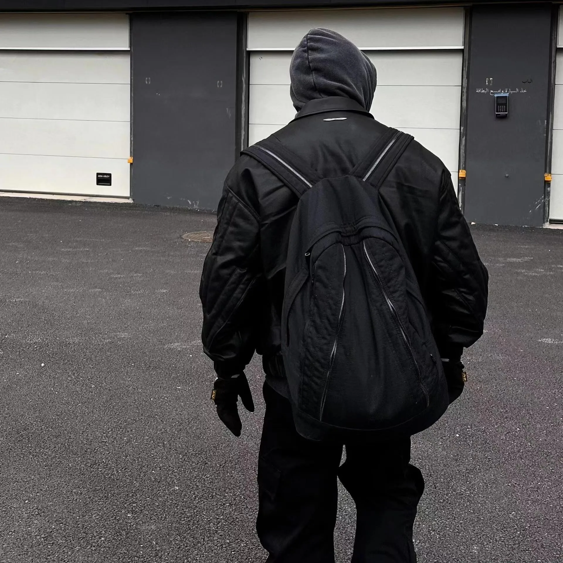 Street Sle Motorcycle Bapa Large Capaci Commuter Men's Bag High Street Dual oulder Bag Cool Trendy Nylon Purse 
Street Sle Motorcycle Bapa Large Capaci Commuter Men's Bag High Street Dual oulder Bag Cool Trendy Nylon Purse