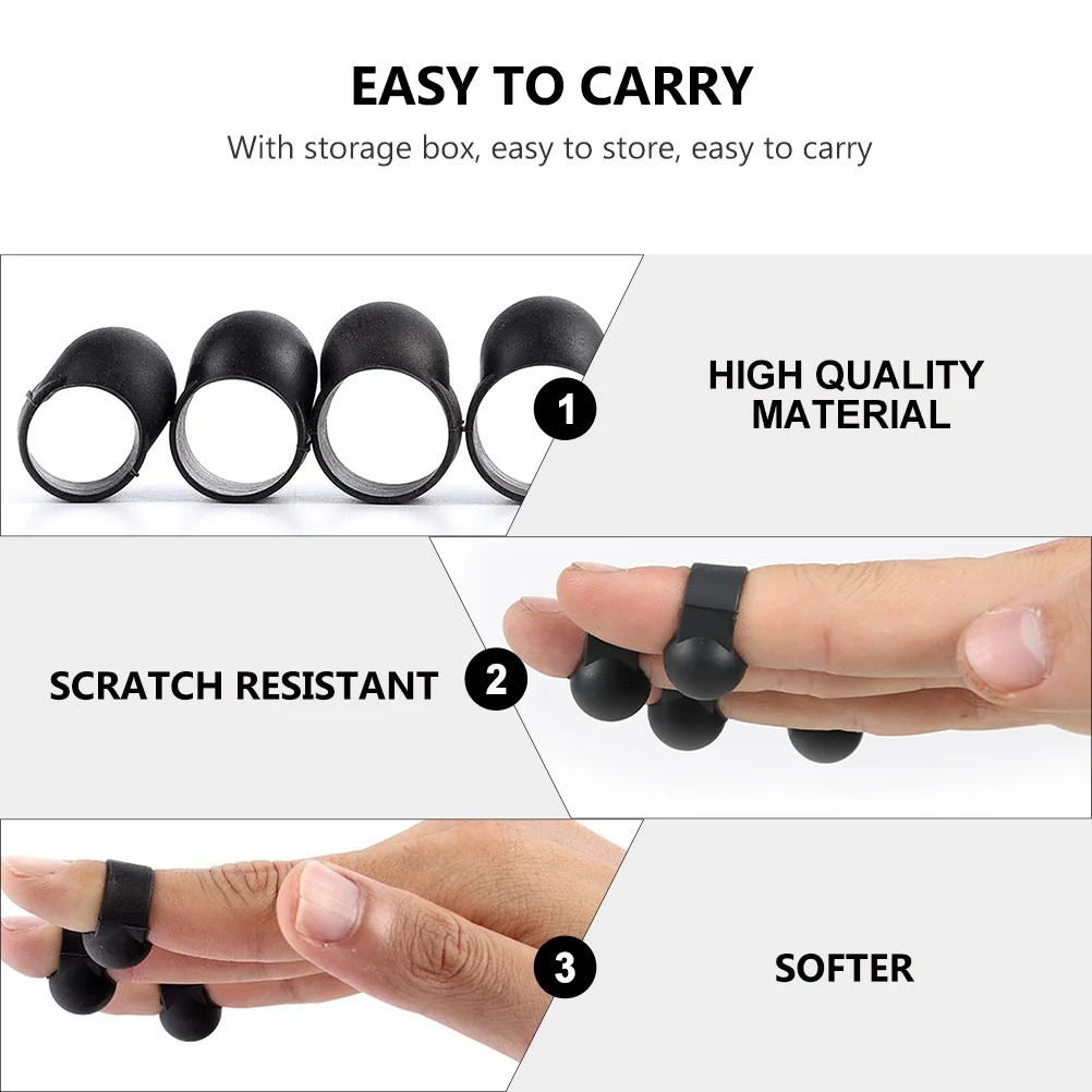 8pcs Silicone Covers For Tongue Drum Scratch Resistant Noise Reduction Drumming Accessories Percussion Instrument Finger Sleeves
8pcs Silicone Covers For Tongue Drum Scratch Resistant Noise Reduction Drumming Accessories Percussion Instrument Finger Sleeves