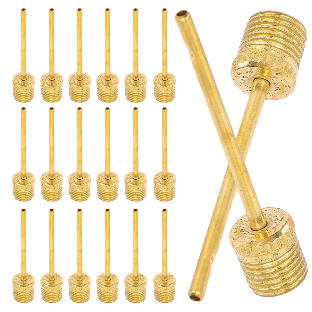 20 Pcs with Hole Air Pump Needle for Inflatables Inflation Metal Basketball Needles
20 Pcs with Hole Air Pump Needle for Inflatables Inflation Metal Basketball Needles