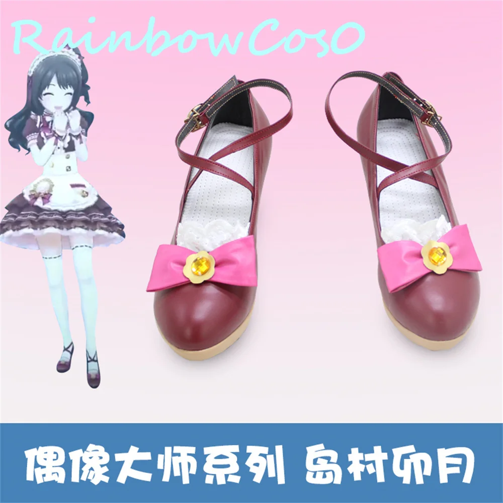 Обувь для косплея IDOLM @ STER Shimamura Uzuki, ботинки на Хэллоуин, Рождество, RainbowCos0 W2518
Обувь для косплея IDOLM @ STER Shimamura Uzuki, ботинки на Хэллоуин, Рождество, RainbowCos0 W2518