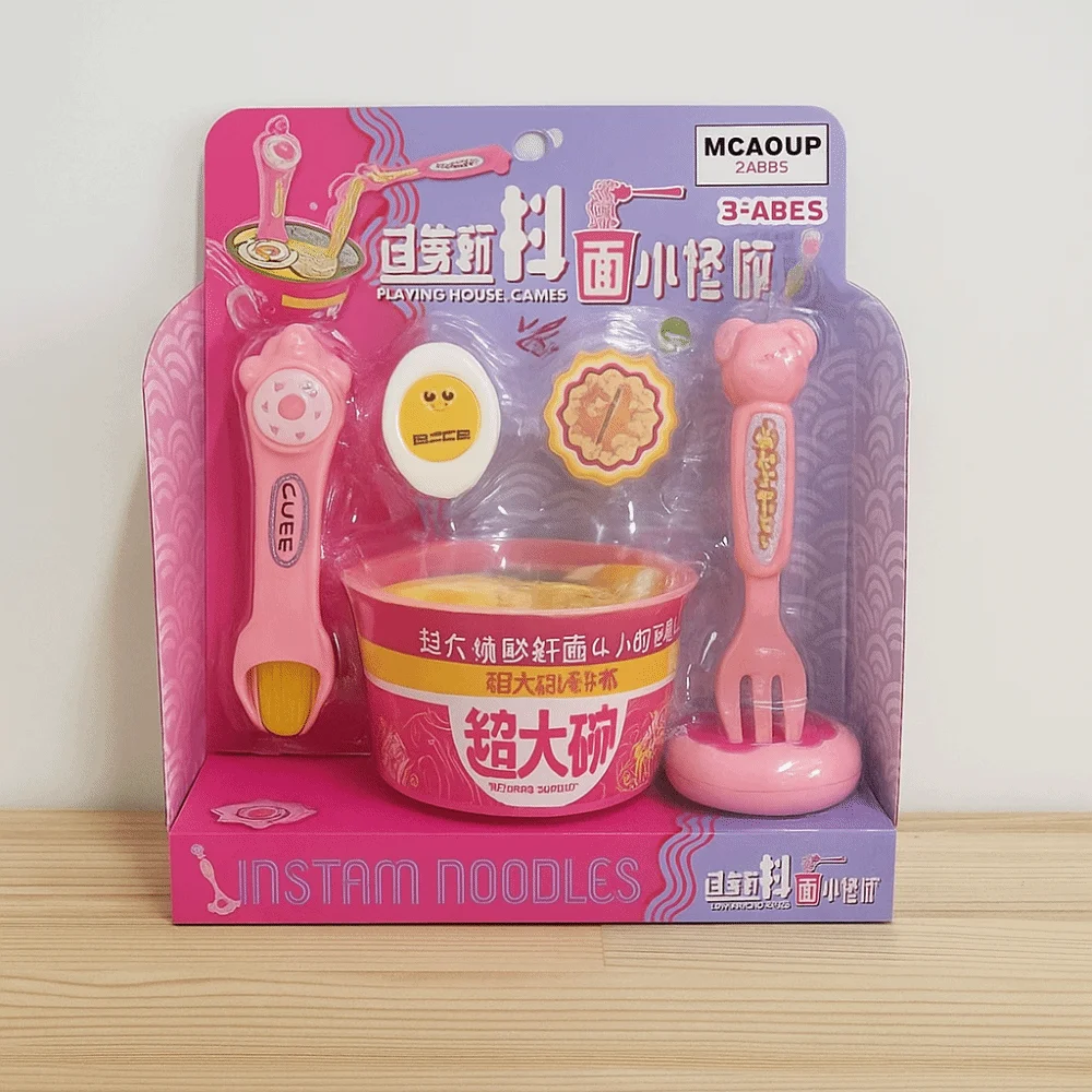 Birthday Gift Simulated Ramen Feeding Role Play Kitchen Food Feeding Cartoon Desktop Ornament Play House Children
Birthday Gift Simulated Ramen Feeding Role Play Kitchen Food Feeding Cartoon Desktop Ornament Play House Children