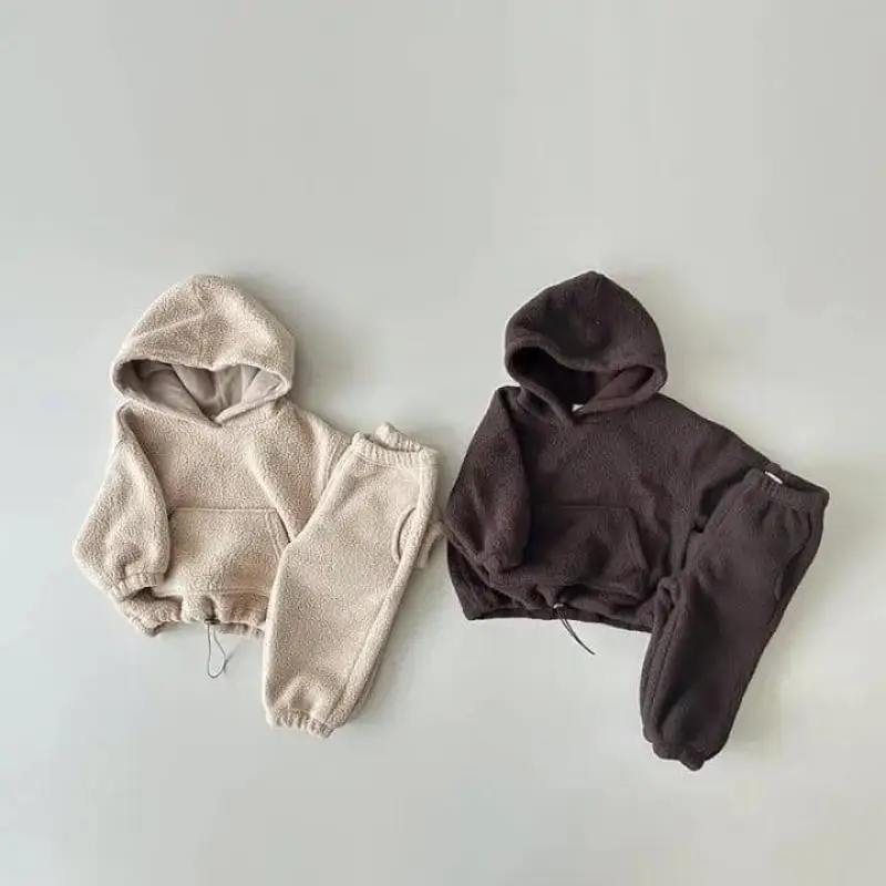 2025 Winter New Children Warm Clothes Set Girls Fleece Hoodie + Pants 2pcs Suit Kids Boys Plush Hooded Clothing Fleece Outfits
2025 Winter New Children Warm Clothes Set Girls Fleece Hoodie + Pants 2pcs Suit Kids Boys Plush Hooded Clothing Fleece Outfits
