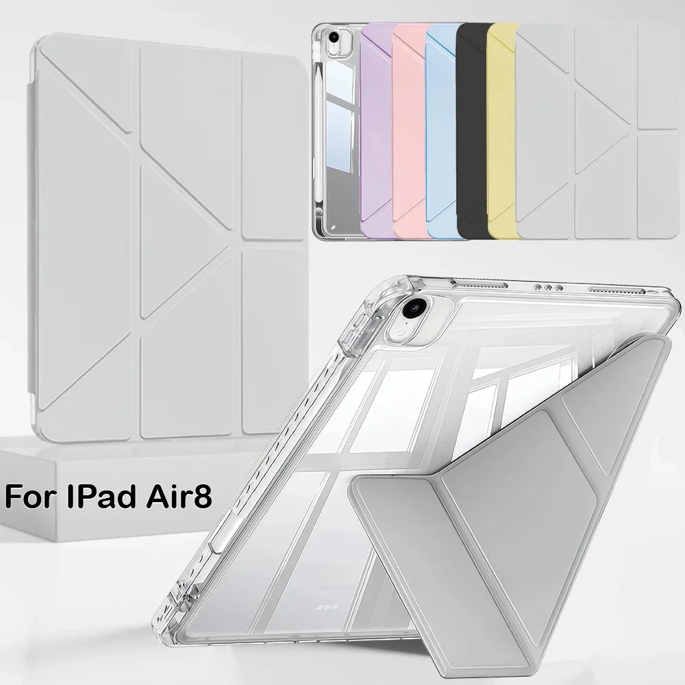 2026 Y Folding Crystal Clear Case for IPad Case Air 8 7 6 5 4 3 Pro 11 (1st/2nd/3rd/4th Gen) 13" PU Smart Cover with Pencil Slot
2026 Y Folding Crystal Clear Case for IPad Case Air 8 7 6 5 4 3 Pro 11 (1st/2nd/3rd/4th Gen) 13" PU Smart Cover with Pencil Slot