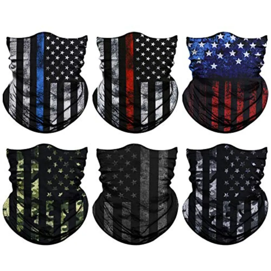 Venswell Neck Gaiter Face Mask Men Women, Seamless Bandana Rave Face Cover Scarf Mask, Balaclava, Headband, Head Wrap, Headwear
Venswell Neck Gaiter Face Mask Men Women, Seamless Bandana Rave Face Cover Scarf Mask, Balaclava, Headband, Head Wrap, Headwear