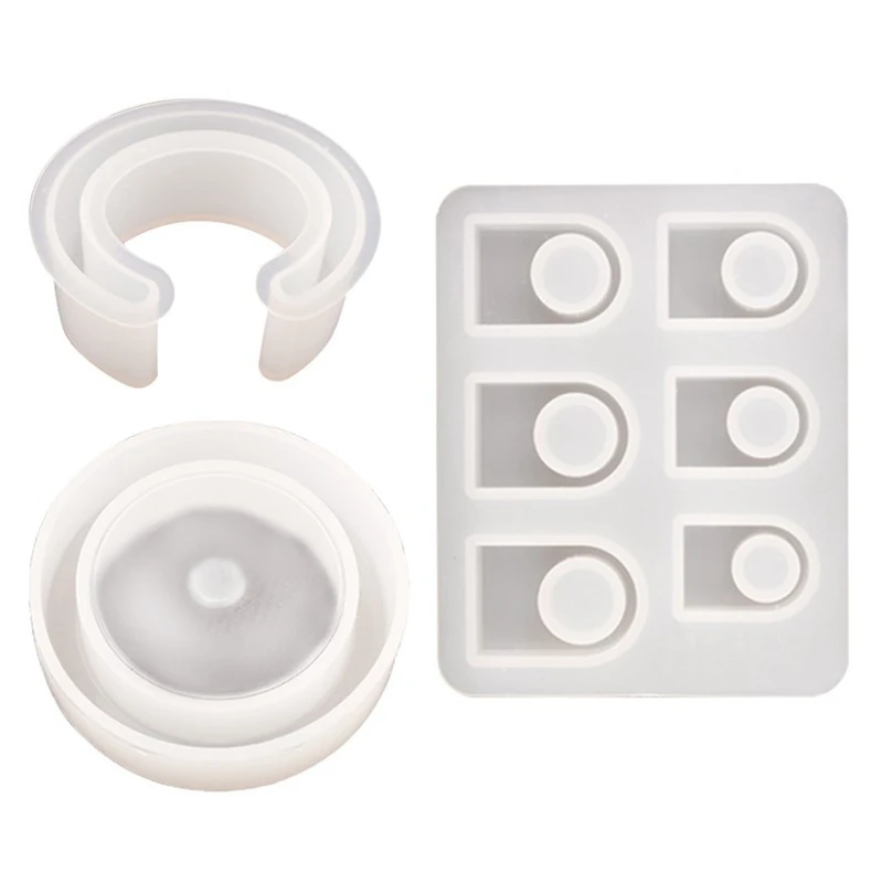3Pcs Resin Jewelry Molds,Jewelry Molds For Resin Casting,Resin Silicone Molds Kit With Bracelet Molds,Epoxy Resin
3Pcs Resin Jewelry Molds,Jewelry Molds For Resin Casting,Resin Silicone Molds Kit With Bracelet Molds,Epoxy Resin