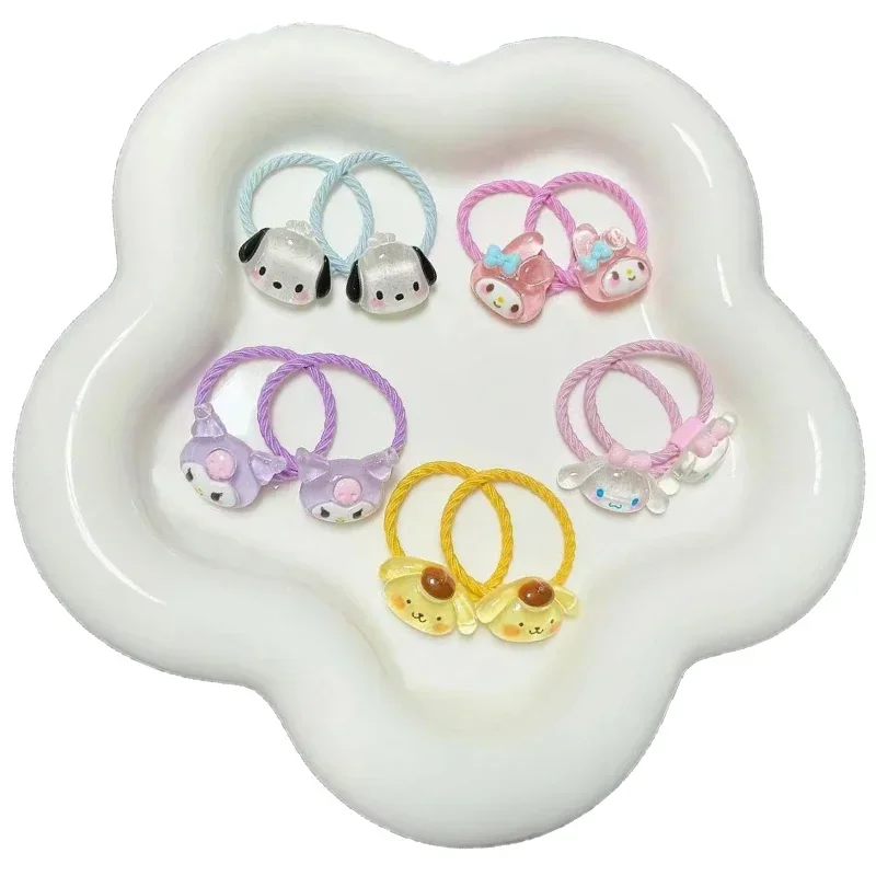 10PCS Hello Kitty Small Rubber Bands Sanrio Anime Character Kulomi Small Hair Rope Accessories Girl Holiday Gift
10PCS Hello Kitty Small Rubber Bands Sanrio Anime Character Kulomi Small Hair Rope Accessories Girl Holiday Gift