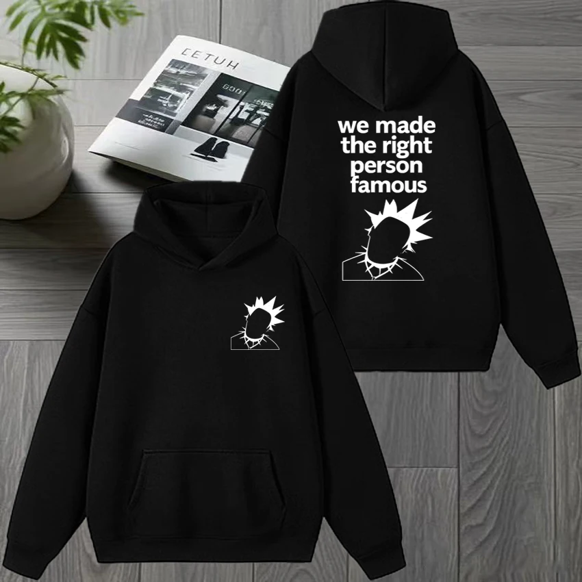 Yungblud Double Sided printed Winter Hoodie Men women vintage hip hop streetwear Unisex Fleece Casual Winter black Sweatshirt
Yungblud Double Sided printed Winter Hoodie Men women vintage hip hop streetwear Unisex Fleece Casual Winter black Sweatshirt