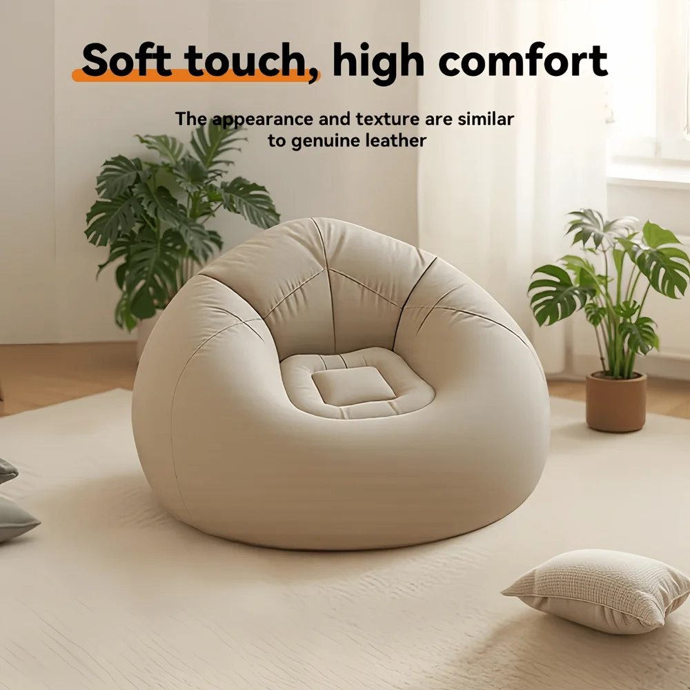 Bean Bag Chair, Slouchy Sofa Indoor Outdoor Camping Portable Single Seat Lounger, Perfect Holiday Gift
Bean Bag Chair, Slouchy Sofa Indoor Outdoor Camping Portable Single Seat Lounger, Perfect Holiday Gift
