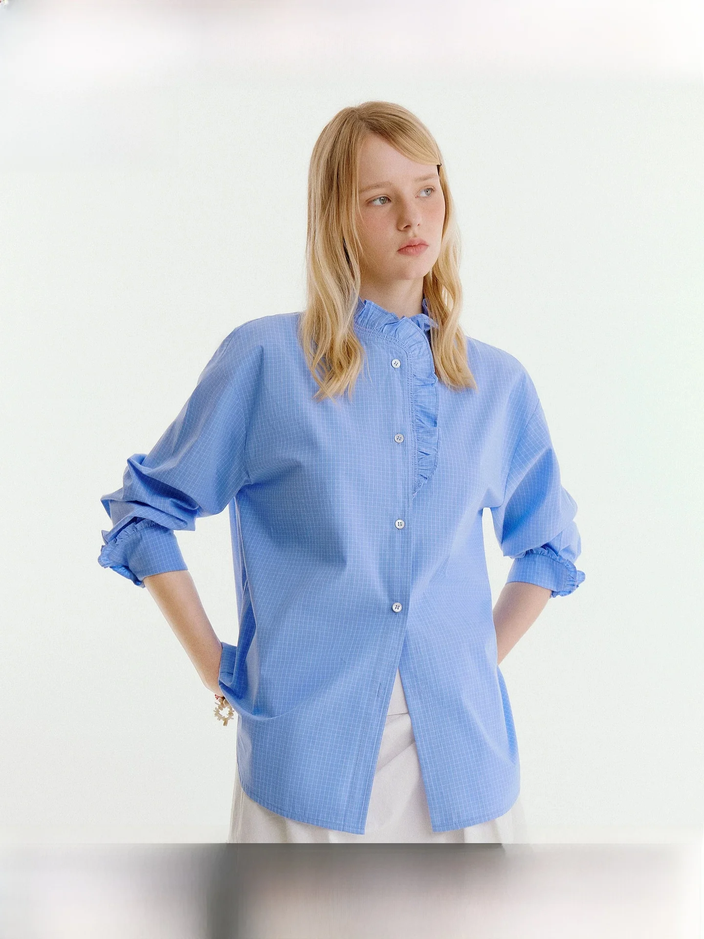 Fano Vintage Loose Feel Wood Loose Shirt Women's Summer New Shoulder Drop Long Sleeve Top Breathable Cotton Commute Style
Fano Vintage Loose Feel Wood Loose Shirt Women's Summer New Shoulder Drop Long Sleeve Top Breathable Cotton Commute Style