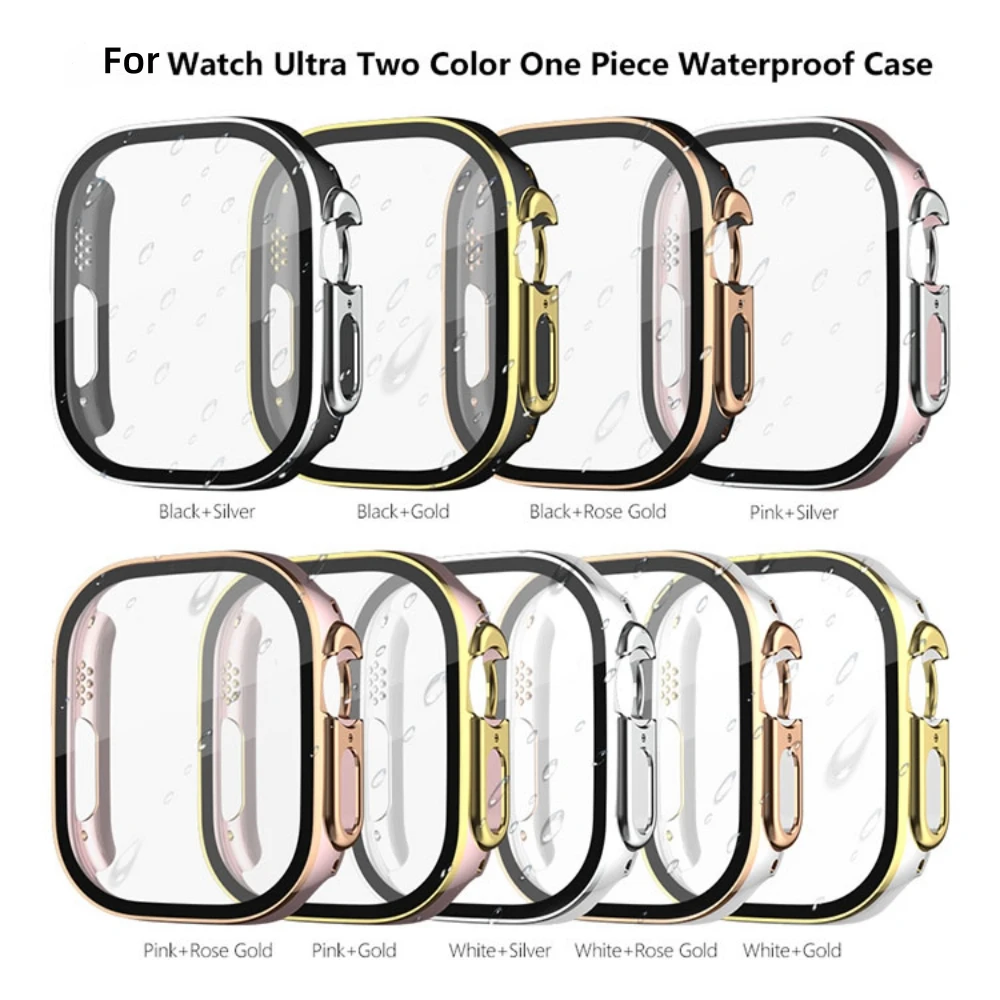 49MM Watch Case Electroplated Two-color One-piece Waterproof Case for Watch Ultra2/Watch Ultra Watch Protective Shell Accessory
49MM Watch Case Electroplated Two-color One-piece Waterproof Case for Watch Ultra2/Watch Ultra Watch Protective Shell Accessory
