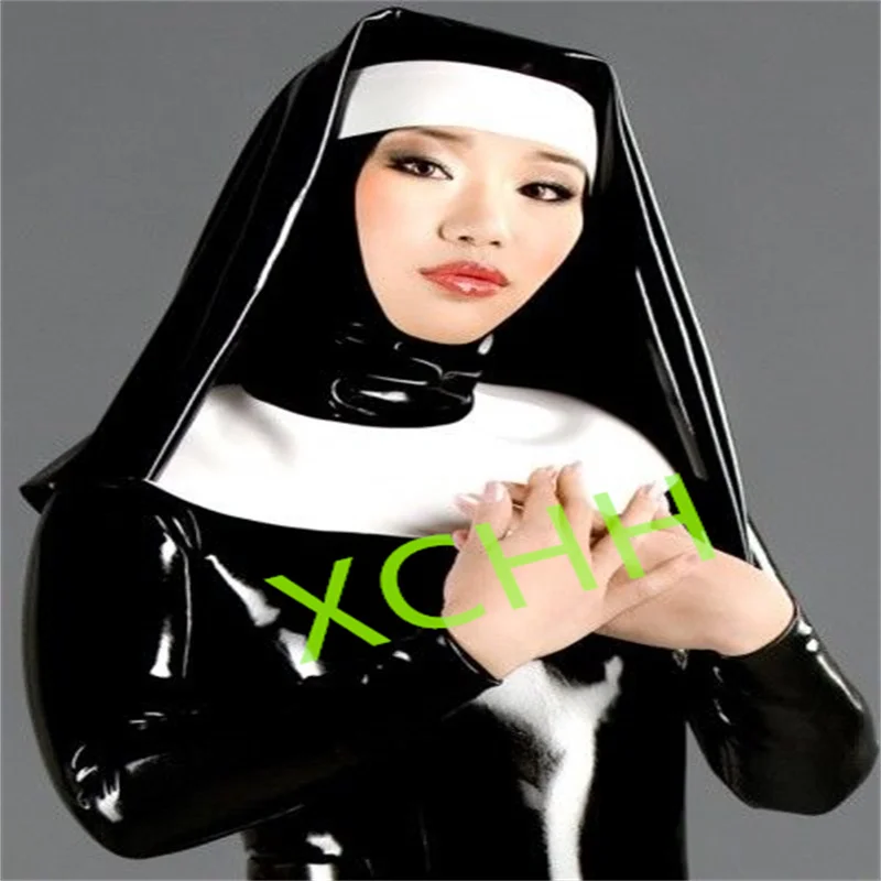 Handmade Latex Hood Rubber Mask Black with white Back Zip Sexy Fetish Headgear Customize Halloween Cosplay Costume
Handmade Latex Hood Rubber Mask Black with white Back Zip Sexy Fetish Headgear Customize Halloween Cosplay Costume