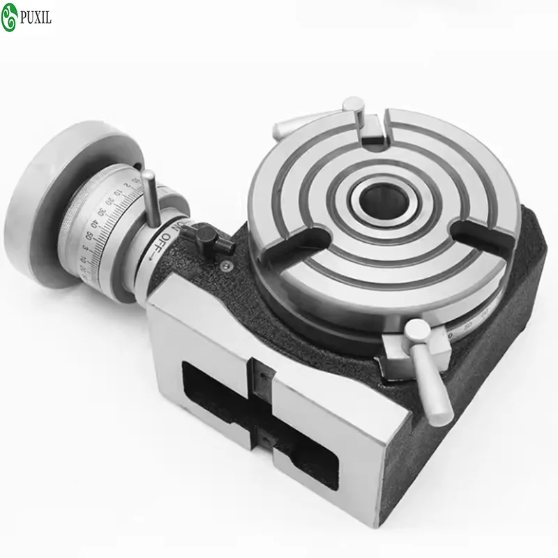 Milling Machine Horizontal Rotary Table Divider, Single Hand Manual Vertical Rotary Table Divider
Milling Machine Horizontal Rotary Table Divider, Single Hand Manual Vertical Rotary Table Divider