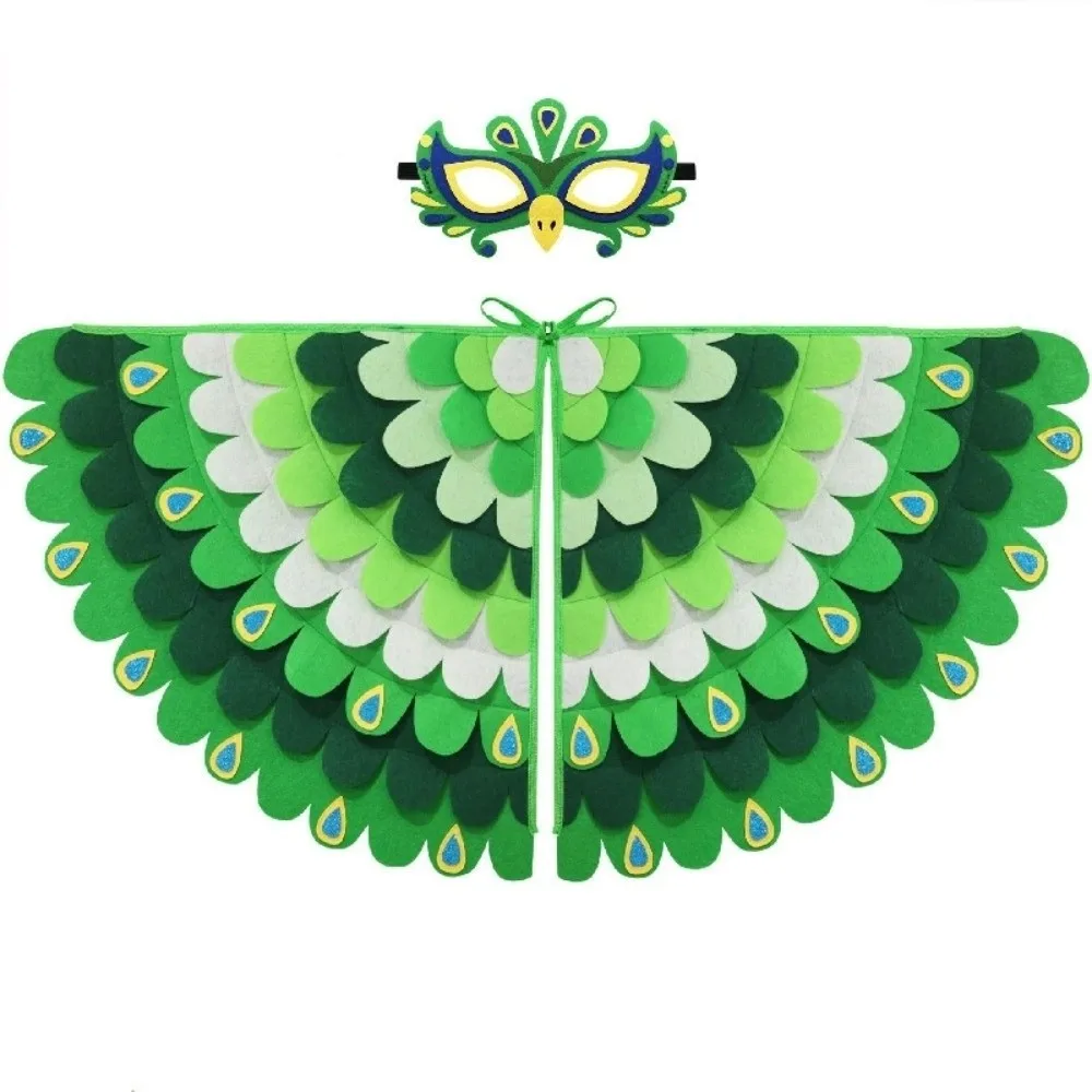 Creative Felt Cloth Halloween Cloak with Mask Bird Wings Robe Halloween Children Costume Owl Cosplay Cape Mask Set Party
Creative Felt Cloth Halloween Cloak with Mask Bird Wings Robe Halloween Children Costume Owl Cosplay Cape Mask Set Party