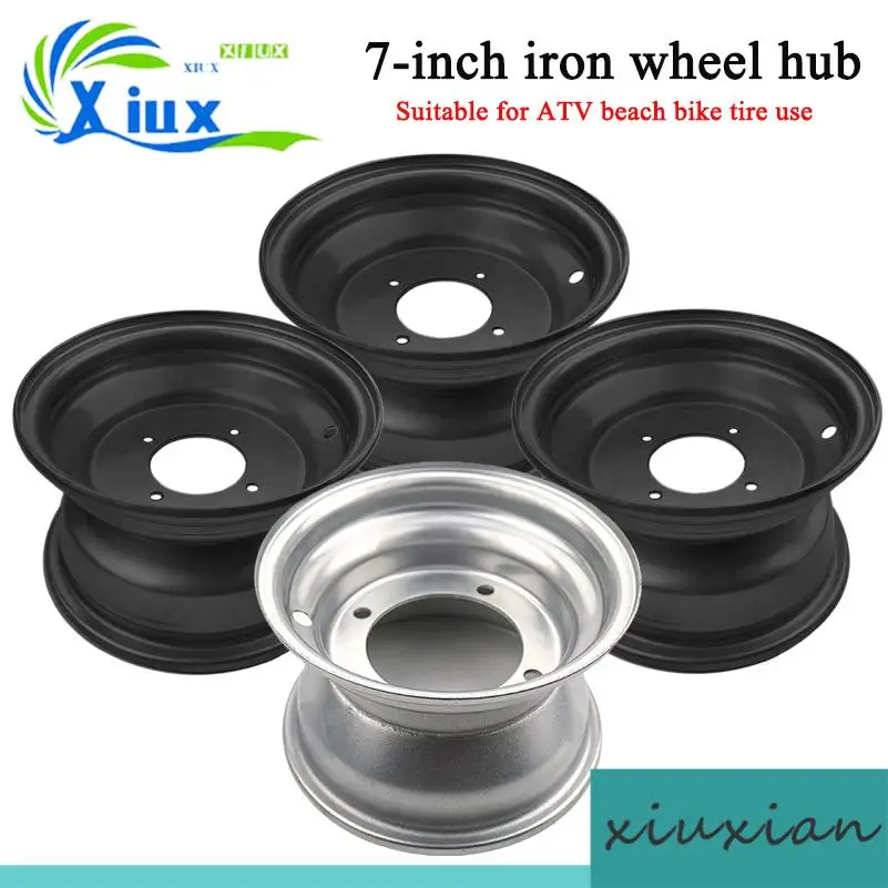 ATV Wheel Rim High Strength Aluminum Alloy 7 Inch Wheel Rim Hub for Go Karts Golf Carts Silver Four Hole Silver New
ATV Wheel Rim High Strength Aluminum Alloy 7 Inch Wheel Rim Hub for Go Karts Golf Carts Silver Four Hole Silver New