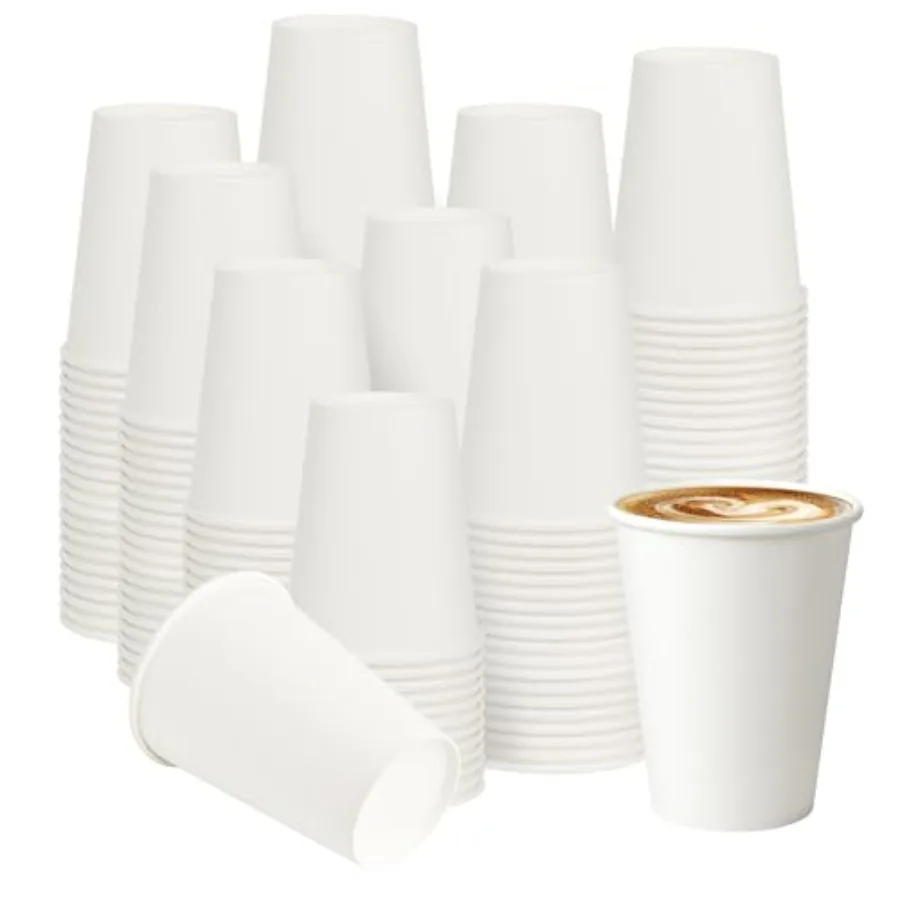 00 Paper Coffee Cups, Hot Paper Cups, Thickened Leak-Free Disposable Coffee Cups for Hot and Cold Drinks
00 Paper Coffee Cups, Hot Paper Cups, Thickened Leak-Free Disposable Coffee Cups for Hot and Cold Drinks