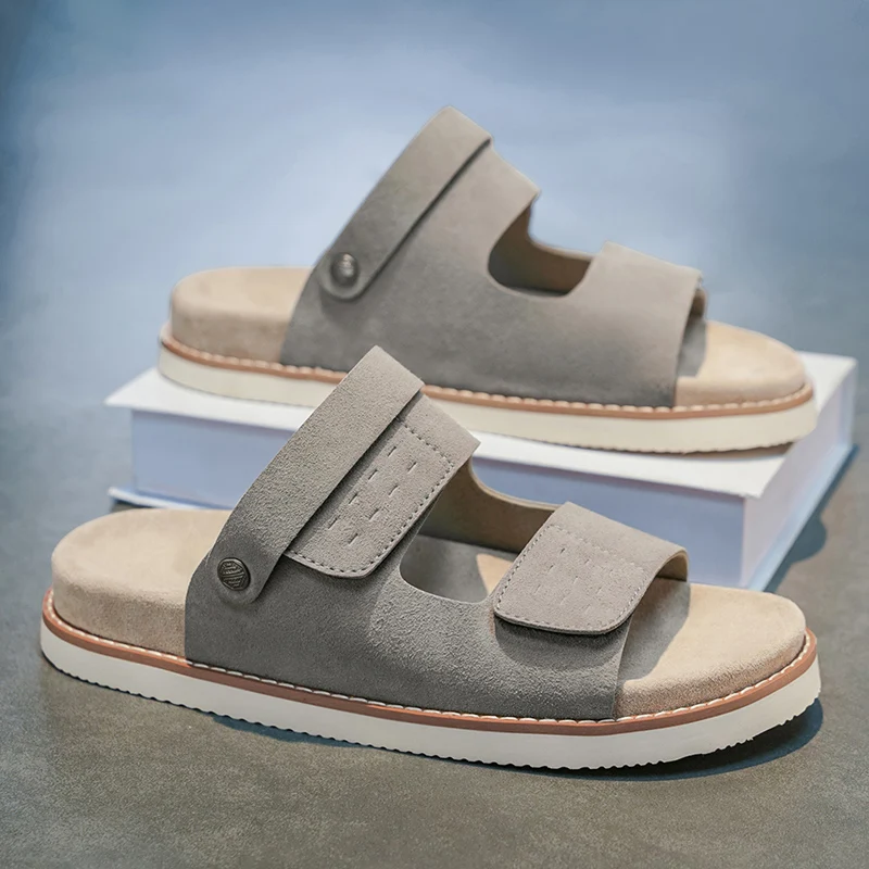 New Summer 2-in-1 Beach Sandals Slippers Open Toe One Strap Design Non-slip Soft Sole Casual Outdoor Walking Shoes For Men Women
New Summer 2-in-1 Beach Sandals Slippers Open Toe One Strap Design Non-slip Soft Sole Casual Outdoor Walking Shoes For Men Women