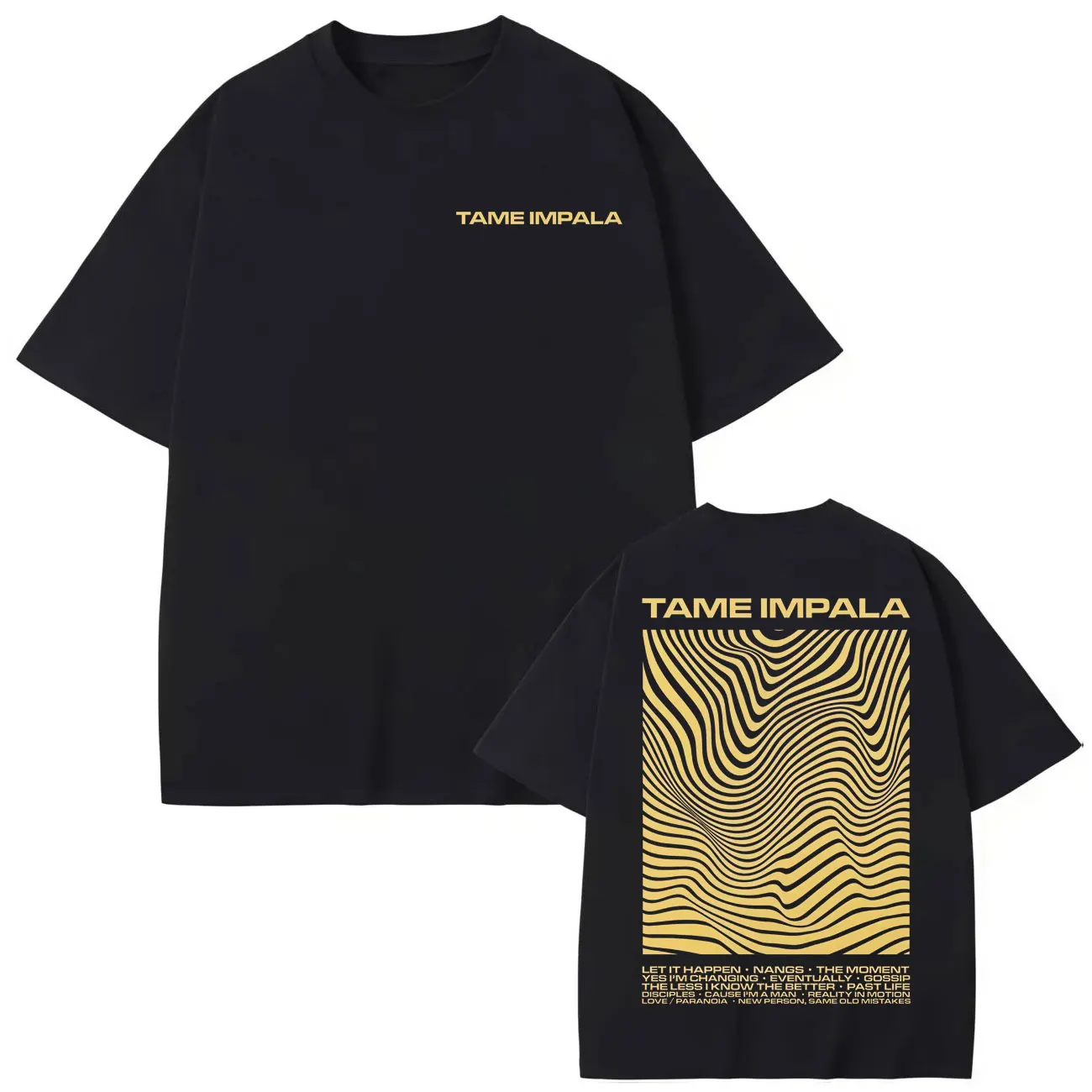 Rock Band Tame Impala Merch T Shirt High Quality Fashion Oversized T-shirts Men Women Summer Casual Cotton Short Sleeve T-shirt
Rock Band Tame Impala Merch T Shirt High Quality Fashion Oversized T-shirts Men Women Summer Casual Cotton Short Sleeve T-shirt