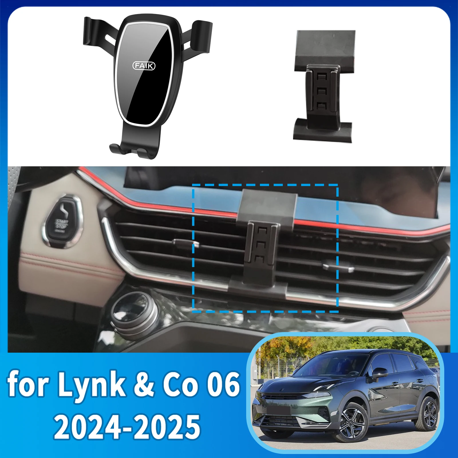 fit for Lynk & Co 06 2024 2025 Anti-Shake Screen Base Phone Holder Mount Stand Dedicated Car accessoires
fit for Lynk & Co 06 2024 2025 Anti-Shake Screen Base Phone Holder Mount Stand Dedicated Car accessoires
