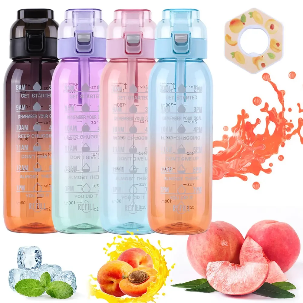 1000ML Fragrance Smelling Water Bottle Leak-Proof Air Water Up Bottle Scent Straw Water Cup for Outdoor Sports Camping Water Cup
1000ML Fragrance Smelling Water Bottle Leak-Proof Air Water Up Bottle Scent Straw Water Cup for Outdoor Sports Camping Water Cup