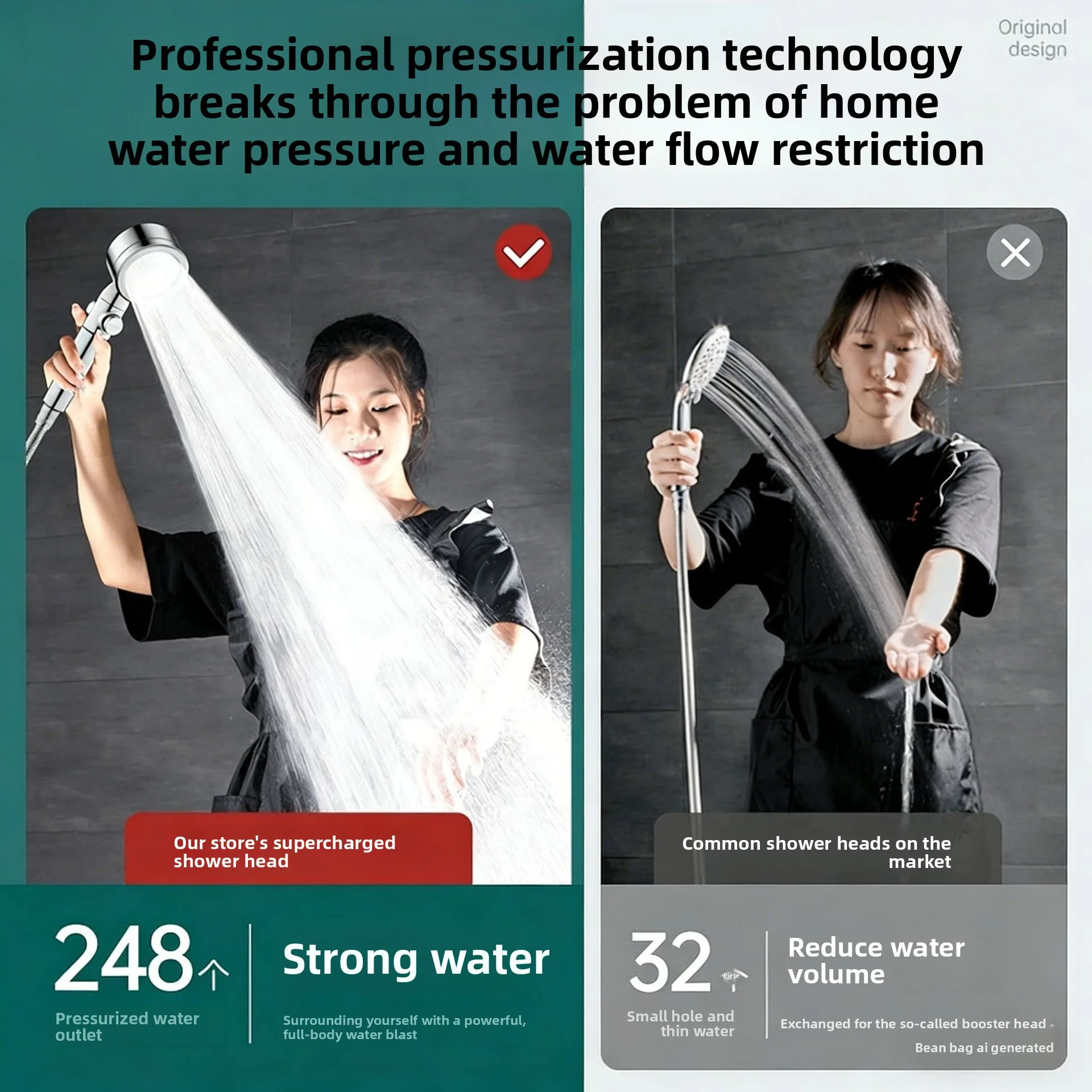 High Pressure Rain Shower Head with Filter for Bathroom Shower Set Large Water Flow Rainfall Spray Nozzle
High Pressure Rain Shower Head with Filter for Bathroom Shower Set Large Water Flow Rainfall Spray Nozzle