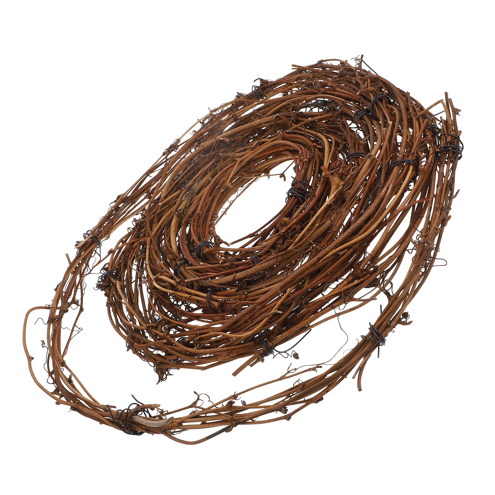 Rattan Vine Branch Wreath Natural Rattan Base Handmade Wreath for Front Door Wedding Decoration DIY Supplies
Rattan Vine Branch Wreath Natural Rattan Base Handmade Wreath for Front Door Wedding Decoration DIY Supplies