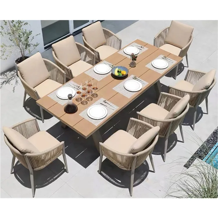 # Modern Outdoor Courtyard Villa Balcony Leisure Table And Chair Set With Cushion For Garden Sunscreen Use
# Modern Outdoor Courtyard Villa Balcony Leisure Table And Chair Set With Cushion For Garden Sunscreen Use