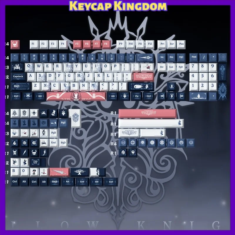 Original Hollow Knight Cherry Profile PBT Dye-Sub Keycap 5-Side Full Sublimation Custom Mechanical Keyboard Keycaps Holiday Gift
Original Hollow Knight Cherry Profile PBT Dye-Sub Keycap 5-Side Full Sublimation Custom Mechanical Keyboard Keycaps Holiday Gift