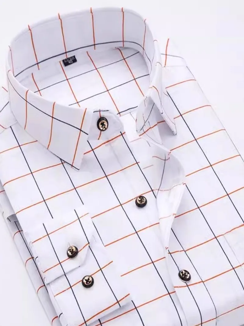 Весенне-осенний тонкий длинный све клетчатый утюг, мужской повседневный стиль середины YounG, мужской утюг, простой матч, всесезонный ирт
Весенне-осенний тонкий длинный све клетчатый утюг, мужской повседневный стиль середины YounG, мужской утюг, простой матч, всесезонный ирт