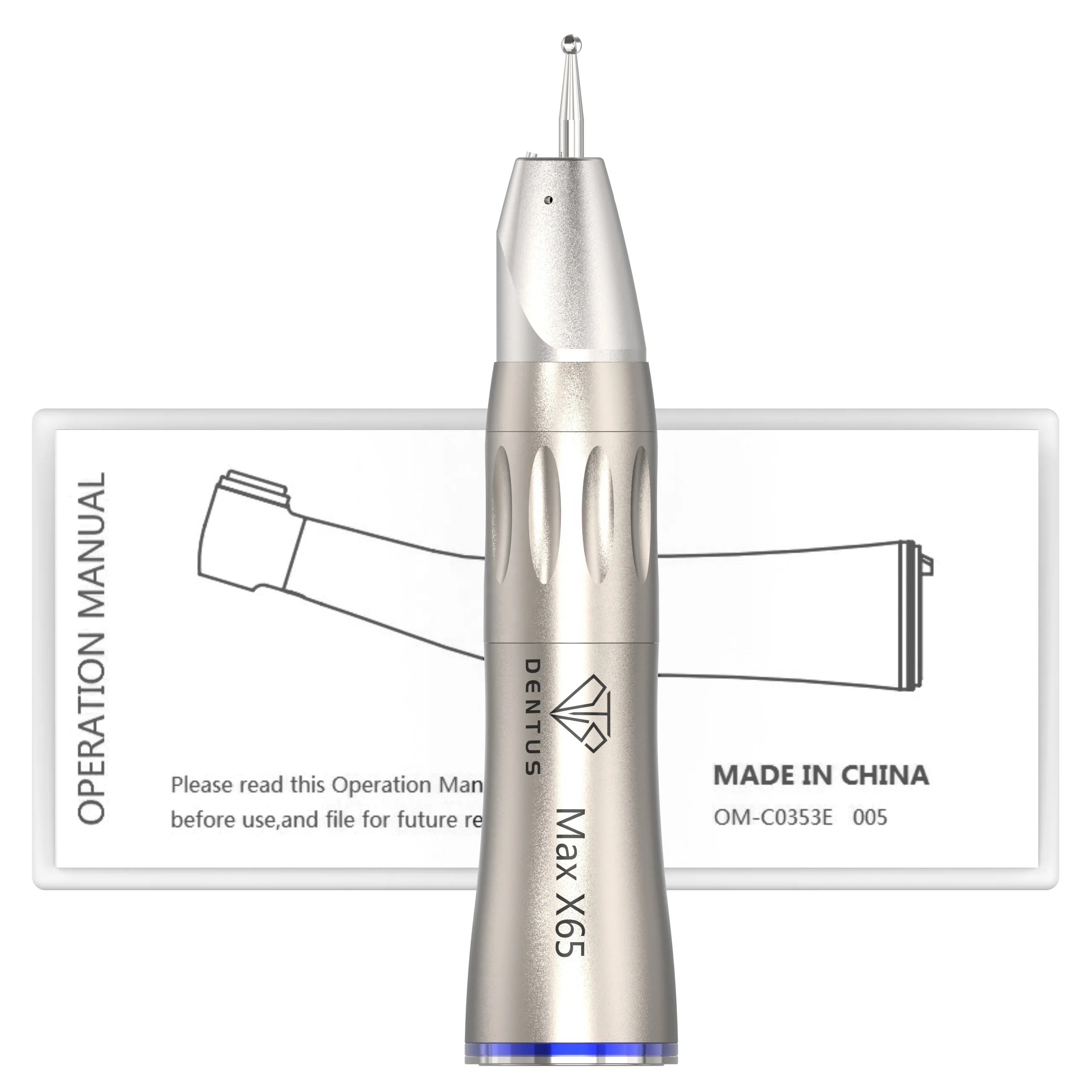Non-Optical X65 Professional Straight de ntal Handpiece Professional Design Direct Drive Handpiece for de ntal Offices
Non-Optical X65 Professional Straight de ntal Handpiece Professional Design Direct Drive Handpiece for de ntal Offices