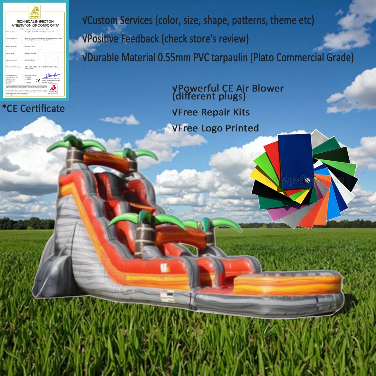 China Lake Adults Commercial Cheap Big Inflatable Park For Sale Backyard Water Slides
China Lake Adults Commercial Cheap Big Inflatable Park For Sale Backyard Water Slides