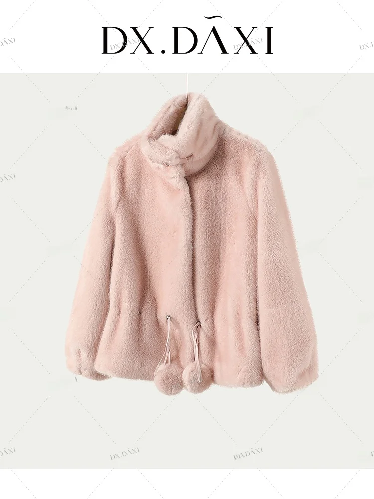 Экологичная розовая женская свободная куртка из искусственного меха с открытыми плечами, теплая, ветрозащитная, с длинными рукавами, для повседневной носки, из полиэфирного волокна
Экологичная розовая женская свободная куртка из искусственного меха с открытыми плечами, теплая, ветрозащитная, с длинными рукавами, для повседневной носки, из полиэфирного волокна